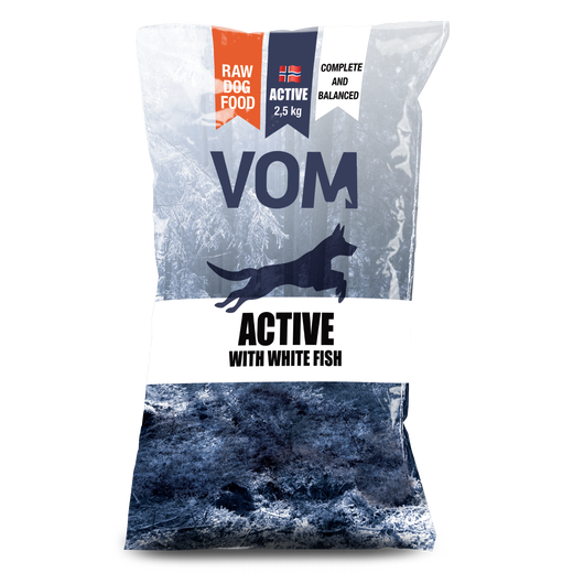 VOM Active Valkoinen kala 2,5kg
