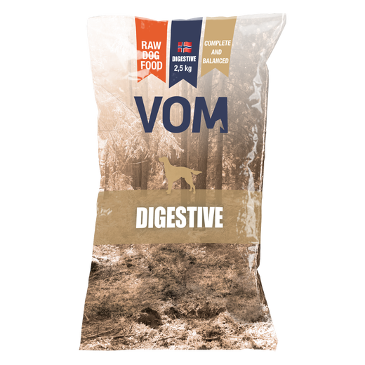VOM Digestive raakaruoka pullat 2,5kg